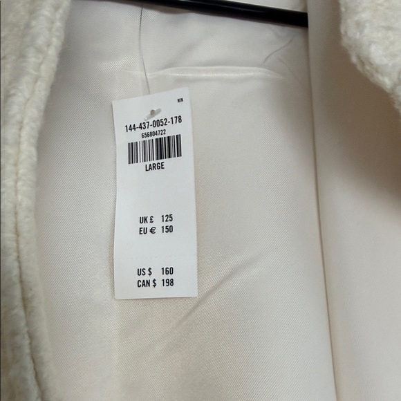 Abercrombie & Fitch Cream Bomber Jacket - Picture 4 of 6